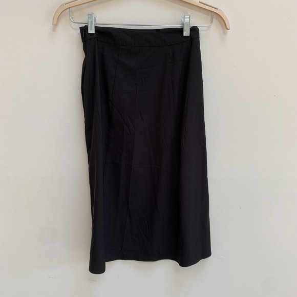 Universal Standard Luxe Twill Pencil Midi Skirt - Picture 7 of 11